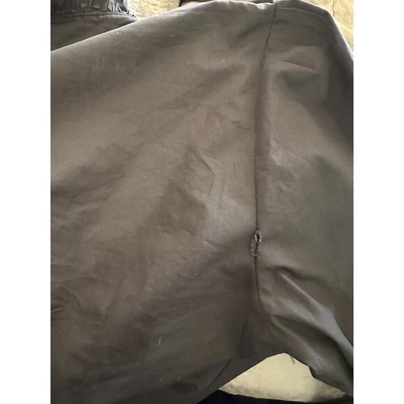 *Flawed* Victorian Choice Black Blouse Steampunk Witchy Goth Button Top Medium - Picture 15 of 16